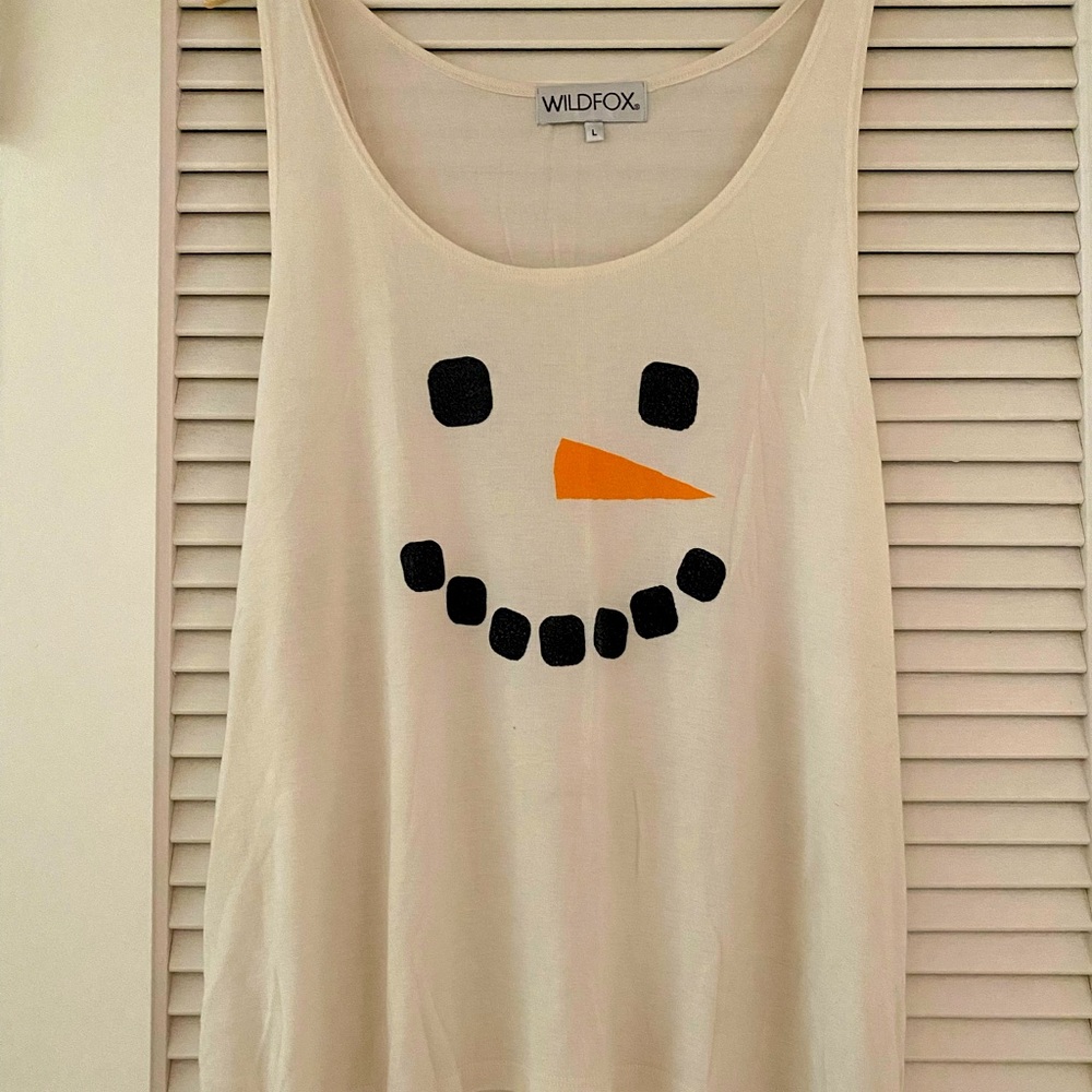 Wildfox Snowman Tank